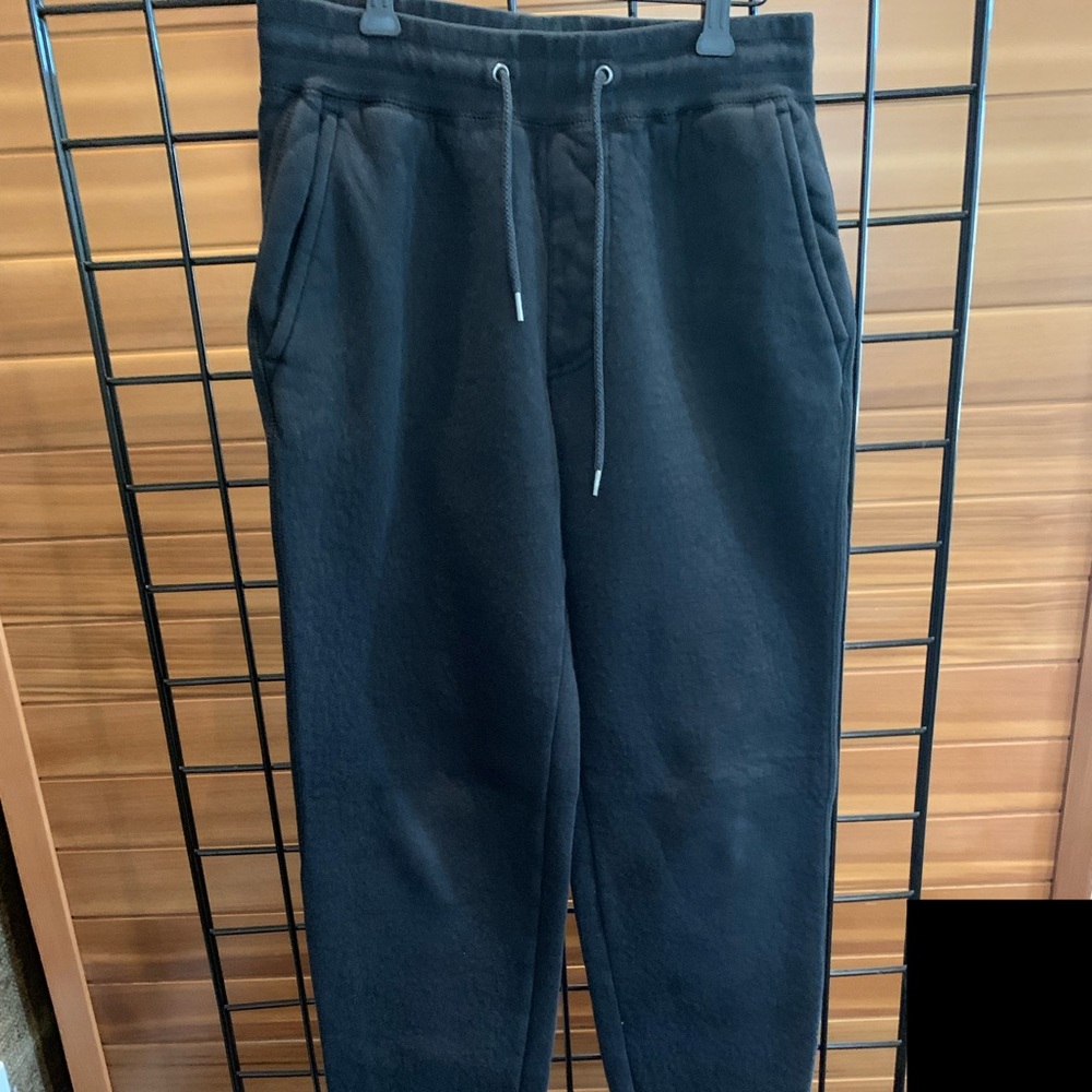 Uniqlo Plain Black Sweatpants